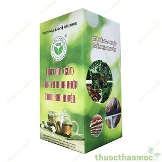 Trà thảo mộc trị bệnh gút trị viêm đa khớp Trần Kim Huyền giá sỉ