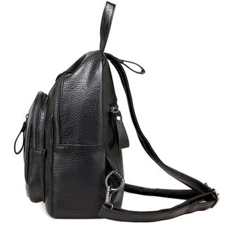 Balo nữ mini da mềm màu đen cá tính D1294