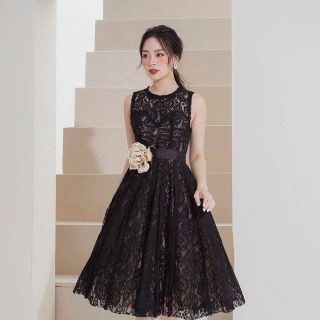 ĐẦM REN XÒE SÁT NÁCH MS 2358