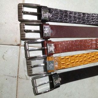 thắt lưng da bò cá sấu