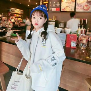 áo khoác nỉ hoodie thêu 3màu