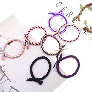 cột tóc nhiều màu đẹp
