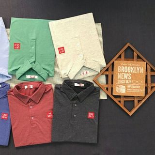AB024 - Áo thun nam thêu Uni thun cotton 100