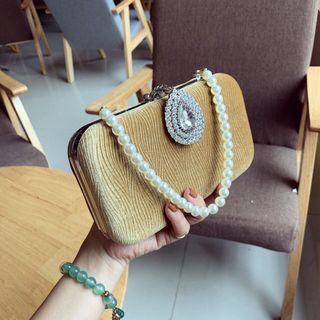 Ví nhung đá quai Ngọc trai cao cấp