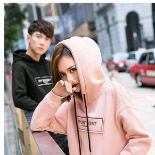 áo hoodies nỉ đắp vải trước