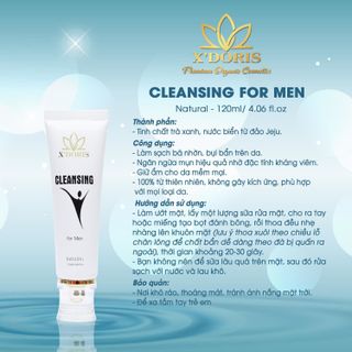 Sữa rửa mặt đặc trị X’Doris – Cleansing for men 120ml giá sỉ