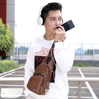 TÚI ĐEO NAM DA BÒ CAO CẤP
