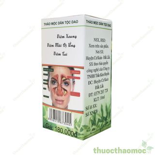 Thảo mộc Đặc trị Viêm xoang Viêm mũi dị ứng Trần Kim Huyền