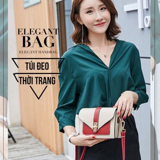 Túi xách nữ Hàn Quốc phối màu thời trang hottrend D9246 giá sỉ