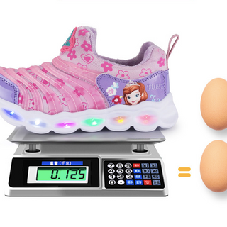 Giày thể thao bé gái có đèn Led siêu nhẹ in hình công chúa Sofia