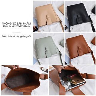 Túi Xách Nữ Đeo Vai Da Thời Trang Phong Cách Hàn Quốc D9143
