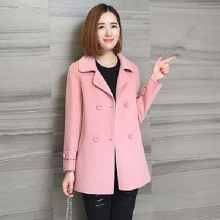 ÁO DẠ NỮ HÀN QUỐC DÁNG DÀI