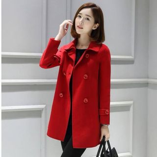 ÁO DẠ NỮ HÀN QUỐC DÁNG DÀI