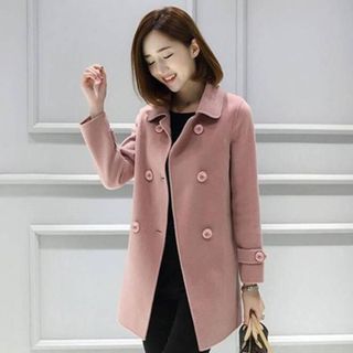 ÁO DẠ NỮ HÀN QUỐC DÁNG DÀI