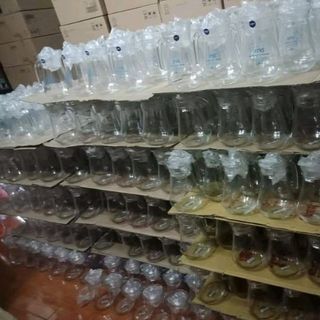 in cốc thủy tinh theo yêu cầu