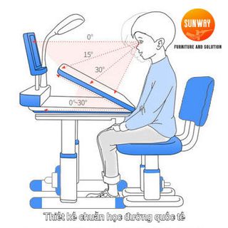 Bàn học thông minh đa năng Sunway 01H