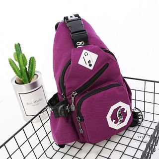 Balo Mini Kiêm Túi Đeo Bụng Chất Vải Dù Thời Thượng D1264