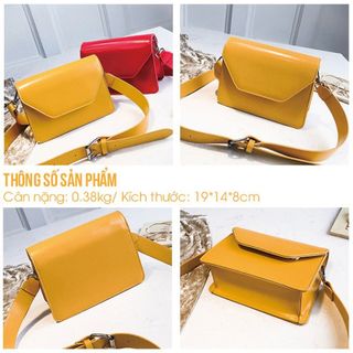 Túi Nữ Đeo Chéo Da Trơn Cực Chất D7002
