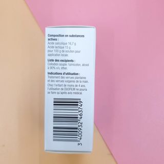 DUNG DICH TRỊ MỤN CÓCMẮC CÁ CHÂN DUOFILM 15 ML