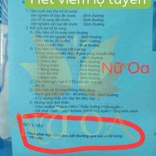Khỏi Viêm lộ tuyến cổ tử cung