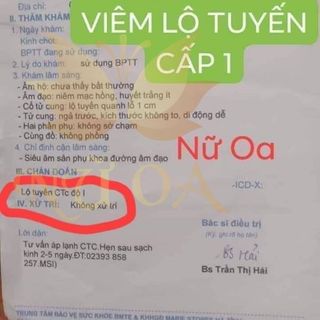 Khỏi Viêm lộ tuyến cổ tử cung