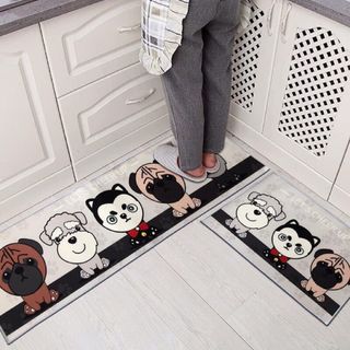 Thảm nhà bếp 3D bộ 2