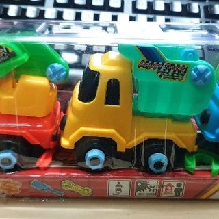 Hộp 3 Xe Công Trường POLI Tháo Lắp