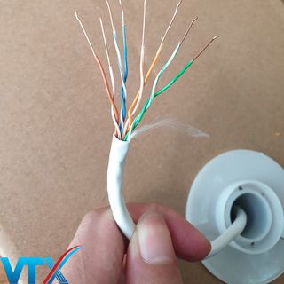 Thùng cable cáp mạng AMP LX CAT 5E UTP 305M 0708 chống nhiễu