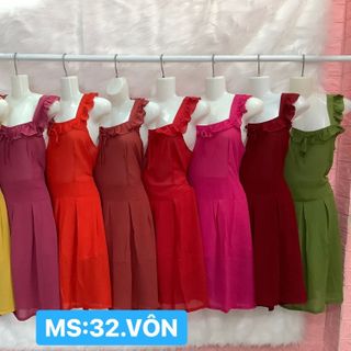 Đầm Bay Vôn Có Quần