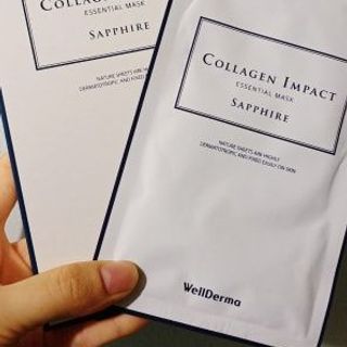 Mặt nạ WELLDERMA COLLAGEN IMPACT ESSENTIAL MASK SAPPHIRE