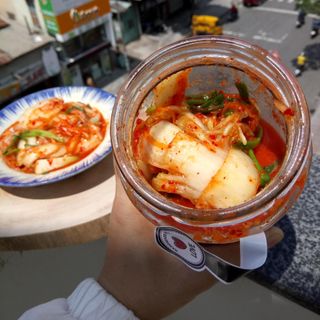 1kg Kim chi HQ hũ thủy tinh 1kg