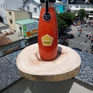 500ml Muối ớt đỏ chai thủy tinh 500ml