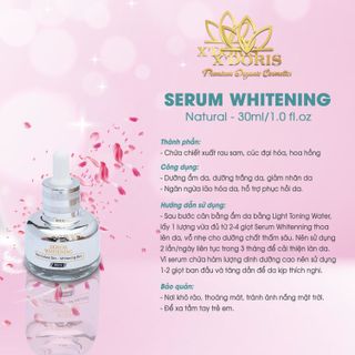 Serum dưỡng trắng căng bóng XDoris - Serum Whitening 30ml