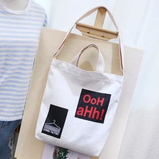TÚI TOTE VẢI QUAI ĐÔI OoH aHh ĐEO VAI ĐEO CHÉO NỮ CANVAS ĐI HỌC ĐI CHƠI HÀN QUỐC ĐẸP GIÁ RẺ TTV08
