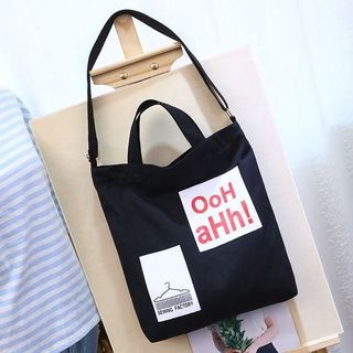 TÚI TOTE VẢI QUAI ĐÔI OoH aHh ĐEO VAI ĐEO CHÉO NỮ CANVAS ĐI HỌC ĐI CHƠI HÀN QUỐC ĐẸP GIÁ RẺ TTV08