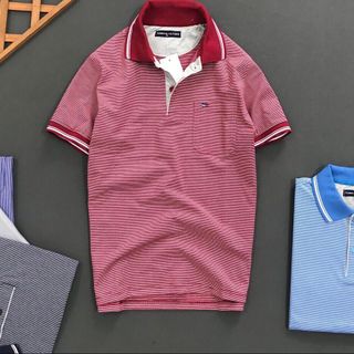 Áo thun Polo nam, áo phông nam kẻ sọc Tom Túi