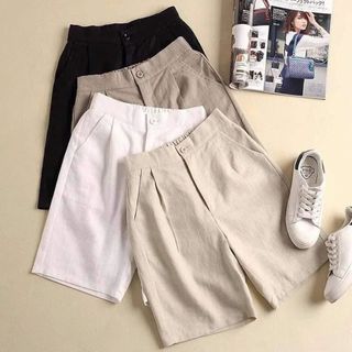 Quần short đũi xước