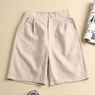 Quần short đũi xước