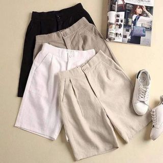 Quần short đũi xước