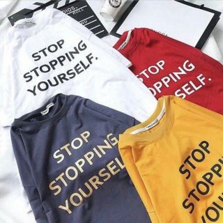 Áo thun form rộng giấu quần