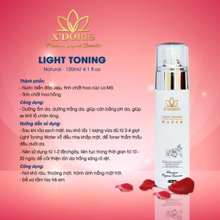 Nước hoa hồng XDoris - Light Toning 120ml