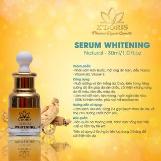 Serum dưỡng trắng da mặt X’Doris – Serum Whitening 30ml