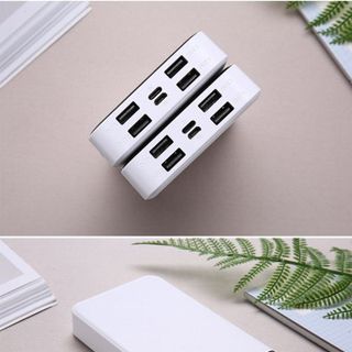 Pin sạc dự phòng 20000 mAh YM117 4 cổng sạc nhanh USB type-C Màn hình LCD hiển thị dung lượng Pin - New Version 2019
