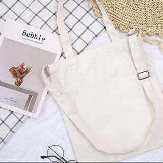 TÚI TOTE VẢI QUAI ĐÔI LIVING TRAVELING Túi ngoài dây rút ĐEO VAI ĐEO CHÉO NỮ CANVAS ĐI HỌC ĐI CHƠI TTV12