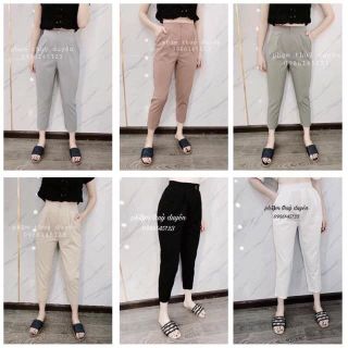Quần baggy đũi xước