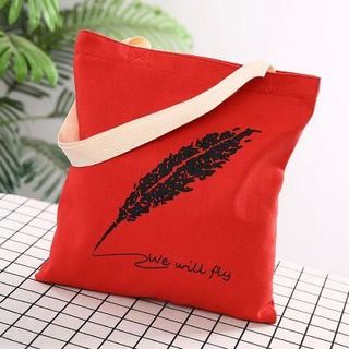 TÚI TOTE VẢI CHIẾC LÁ ĐEO VAI ĐEO CHÉO NỮ CANVAS ĐI HỌC ĐI CHƠI HÀN QUỐC ĐẸP GIÁ RẺ TTV02