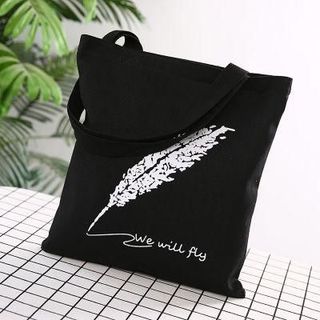 TÚI TOTE VẢI CHIẾC LÁ ĐEO VAI ĐEO CHÉO NỮ CANVAS ĐI HỌC ĐI CHƠI HÀN QUỐC ĐẸP GIÁ RẺ TTV02