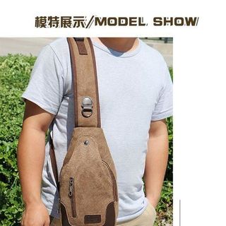 TÚI ĐEO CHÉO VẢI BỐ NAM HÀN QUỐC ĐẸP TDCNAM01