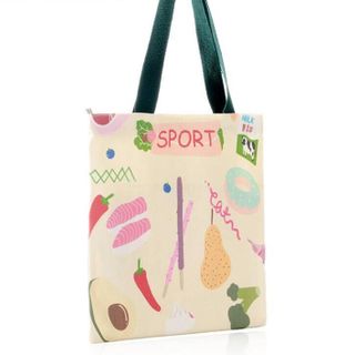 TÚI TOTE VẢI RAU CỦ ĐEO VAI ĐEO CHÉO NỮ CANVAS ĐI HỌC ĐI CHƠI TTV21