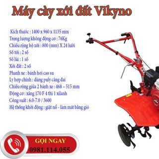 Dòng máy cày xới mini Vikyno được ưa chuộng nhất hiện nay